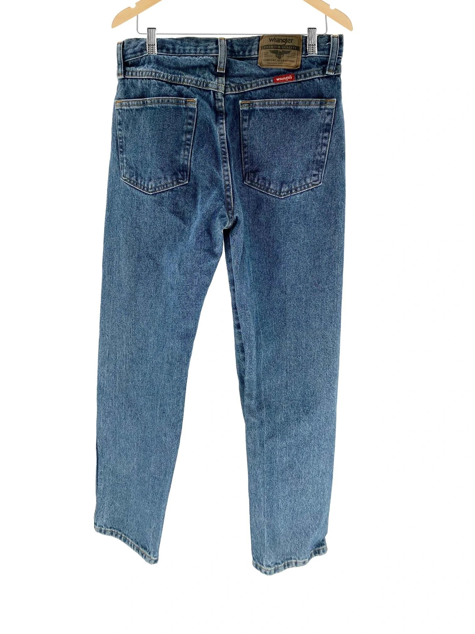 Wrangler Regular Fit Jeans - Men's 32x34 Great Lakes Reclaimed Denim